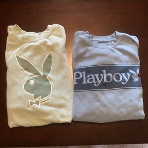 PACSUN Playboy crewneck sweatshirts